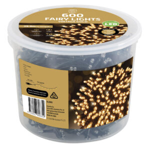 LED Fairy Lights 600 Vintage Gold