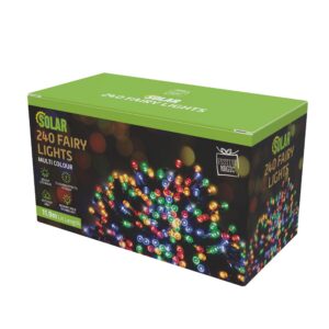 Solar Fairy Lights 240 Multi Colour