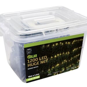 Solar Net Lights 1200 Warm White