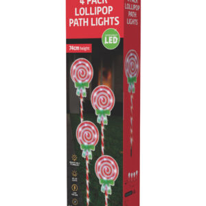 LED Path Lights Candy Lollipops