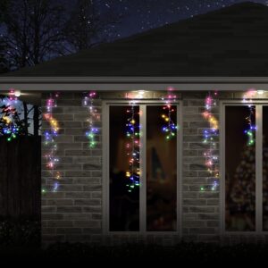 LED Dancing Cluster Multicolour Icicles