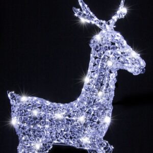 Reindeer LED Crystal