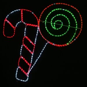 Lollipop n Candycane Twinkle Ropelight