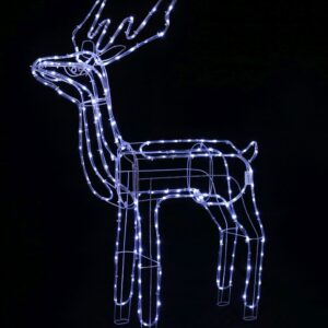 Reindeer-LED Ropelight Reindeer Standing