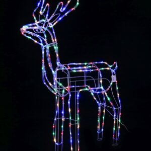 Reindeer Standing LED Ropelight