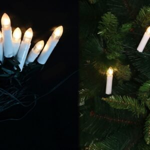 LED Clip On Candle Lights 20pk