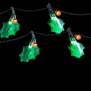 LED Holly Lights 40pk