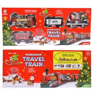 Christmas Travel Train Set 16pc