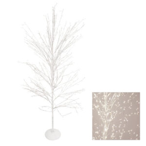 Stockholm 1500 LED White 180cm
