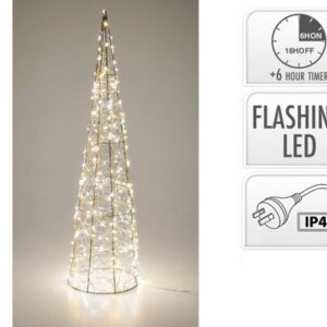Cone Tree 60cm 300LED Gold Warm White