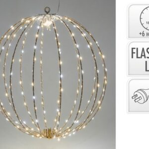 Ball 240LED Warm White Flashing