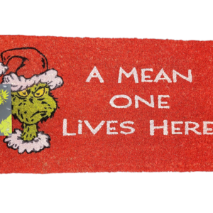 Grinch Doormat-A Mean One Lives Here