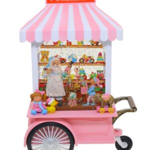 Pink Santa Workshop Cart