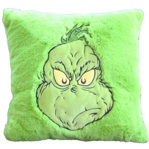 Grumpy Grinch Full Face Cushion