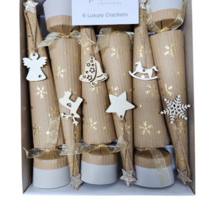Christmas Cracker Luxury Box 6 Natural Cones