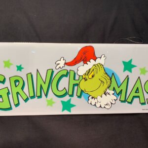 Grinchmas Sign Acrylic 80cm