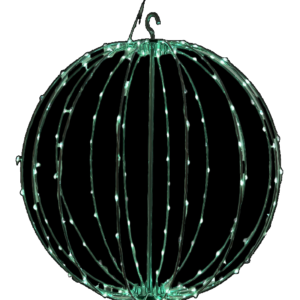 Illuminated Sphere 40cm Green