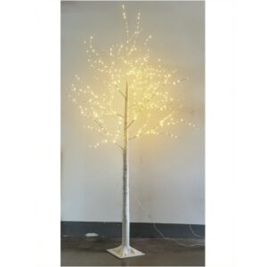 Copper Wire LED Birch Tree (7ft) 210cm