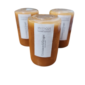 Ginger Candle Rustic - Cinnamon and Ginger 7.5
