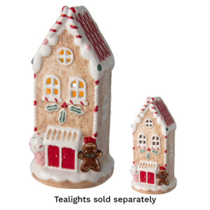 Ceramic Candy House Tan Small