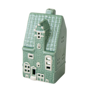 Ceramic Mint Tealight W/Tower