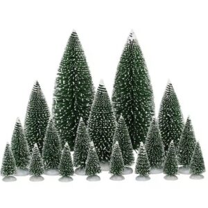 Assorted Pine Trees, Set of 21