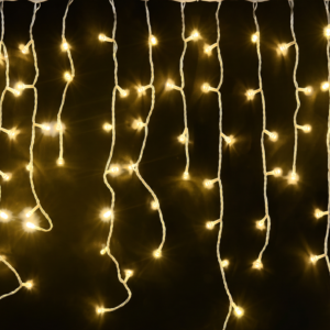 Icicle Lights connectable 10M Warm White