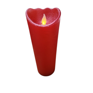 Beacon LED Wax Pillar Red LGE