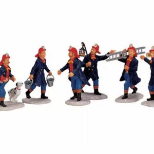 Fireman Set of 6 figurines