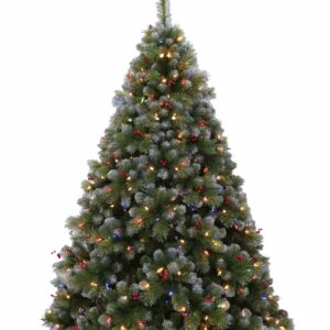 Westminster Pine with Berries 6' Prelit