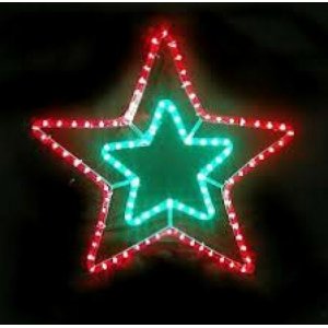 Star 2-Layer 55cm-LED Frame