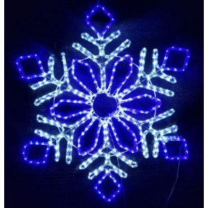Snowflake 80cm Diamond Tips-LED Frame