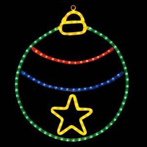 Christmas Bauble 80cm-LED Frames