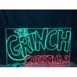 The Grinch Christmas-LED Frame 150cm