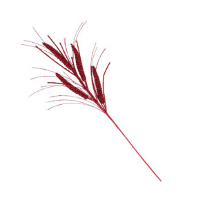 Glitter Spray Burst Burgundy