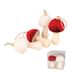 Mushroom Poly Red White Ribbed Box4