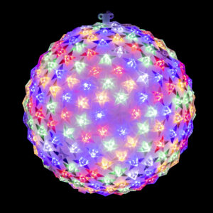 LED Star Ball 25cm Twinkle Multi