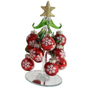 Glass Tree Celia 15cm