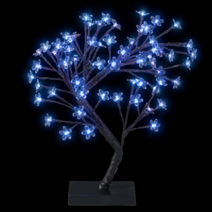 Cherry Blossom Tree 45cm Blue