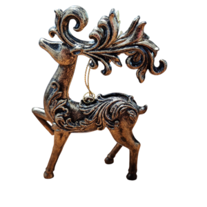 Acrylic Deer Ornament Bronze