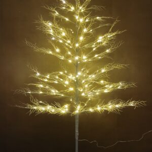 LED Winter White Feather look 6ft (180cm)