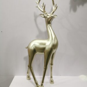 Reindeer Standing Gold