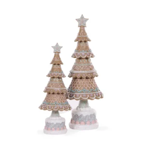 Elaborate Pastel Gingerbread Tree 42cm