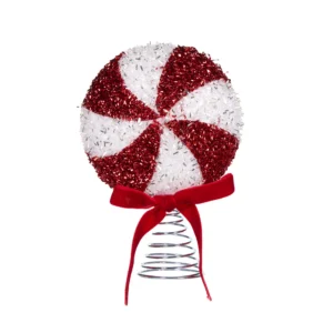 Tree Topper Peppermint Swirl