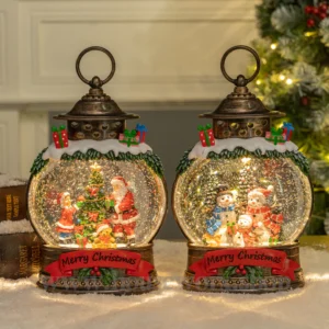 Festive Oval Snowman