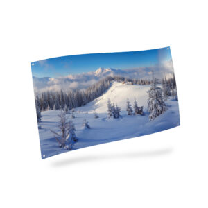 My Village - Background Cloth - Winter Forest XL 300 x 150cm