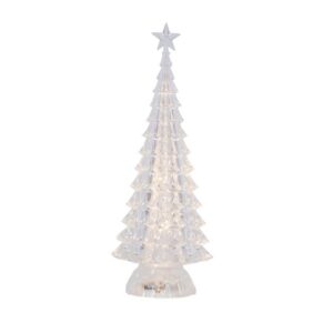 Light up Acrylic Tree White 38cm