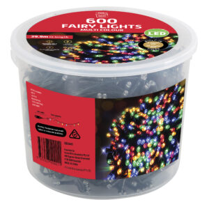 LED Fairy Lights 600 Multicolour