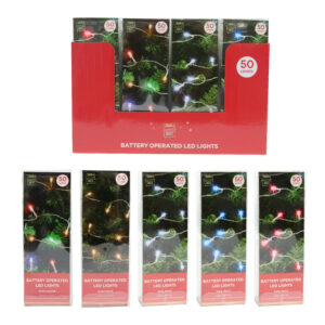 LED Fairy Lights 50 Battery OP