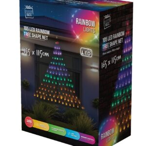 Net Light LED Wall Christmas Tree